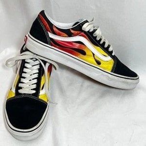 Vans Old Skool Flame side